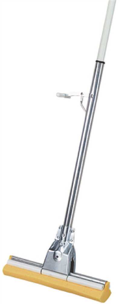 4030100 Mop Sponge 12In Automatic Aluminum Handle