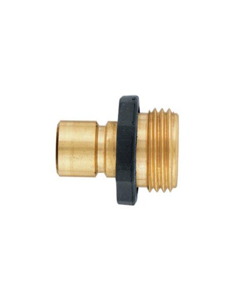 Orbit Brass Threaded Double Male Quick Connector Coupling