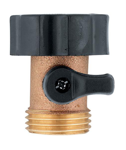 Orbit Brass Threaded Female/Male Shut-off Coupling