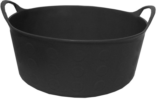 Picture of Tuff Stuff Products 458191251 4 gal S4-Bk Tuff Short Flex Tub&#44; Black