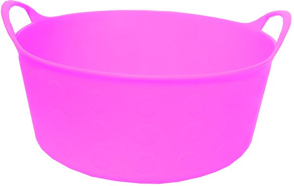 Picture of Tuff Stuff Products 458191707 4 gal S4-Pk Tuff Short Flex Tub&#44; Pink