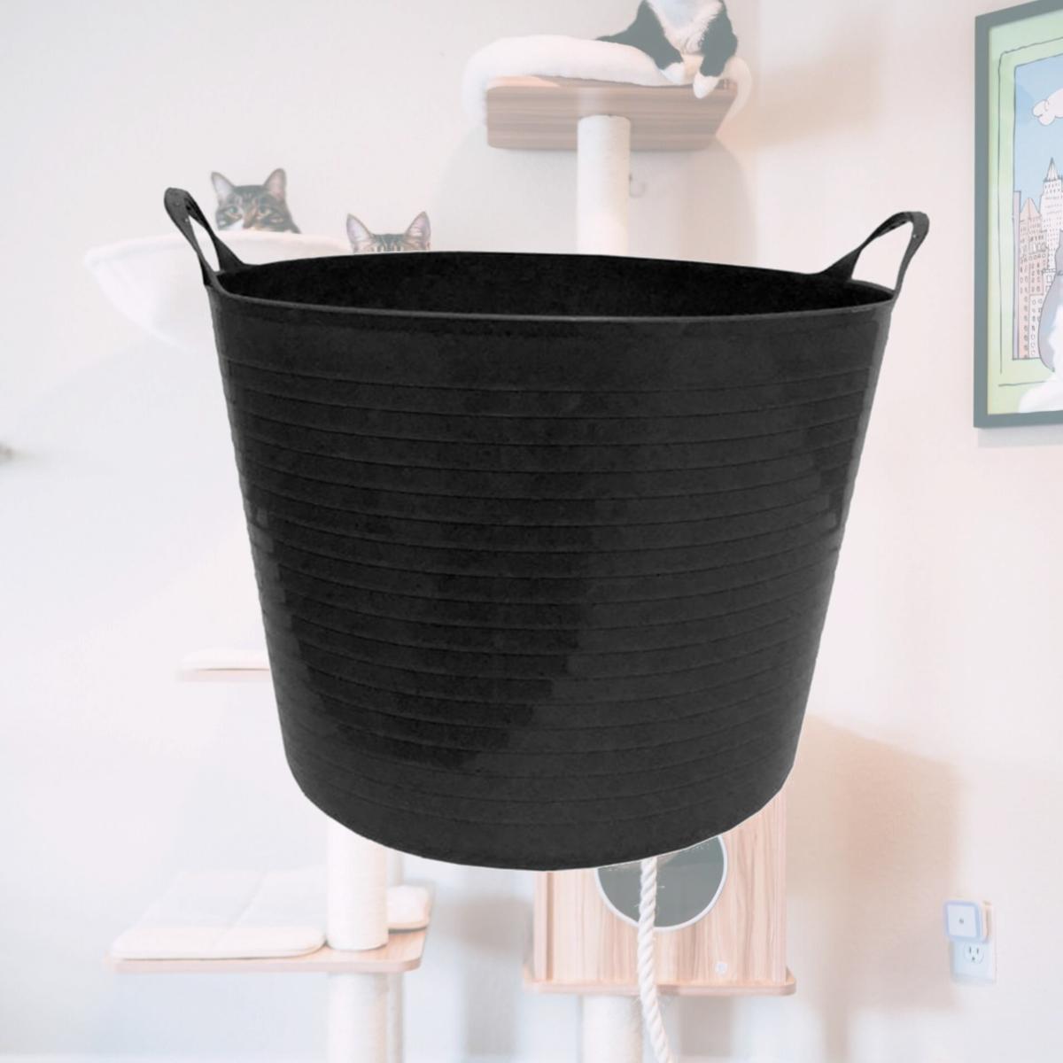Picture of Tuff Stuff Products 458192481 12 gal F12-Bk Tuff Flex Tub&#44; Black