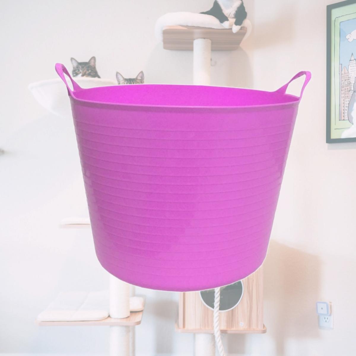 Picture of Tuff Stuff Products 458192937 12 gal F12-Pk Tuff Flex Tub&#44; Pink