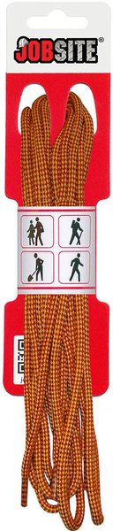 Picture of Jobsite & Manakey Group 386230049 54004 72 in. Braided Boot Lace - Yellow & Brown&#44; Pack of 2