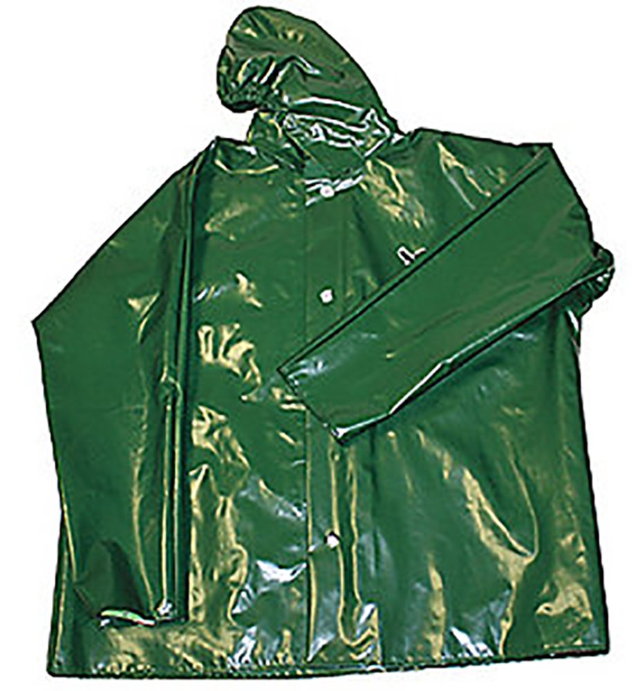 Tingley Rubber 702116351 Green Iron Eagle Jacket with 10 ml Hood, Large