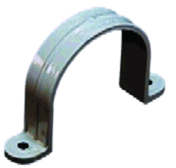 45537396 5133739C 2.5 in. PVC Conduit Strap with 2 Hole