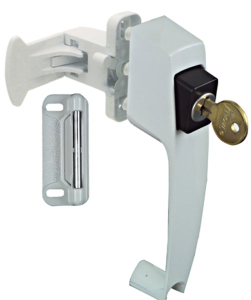 N178-384 V1317 Keyed Aluminum Pushbutton Latches