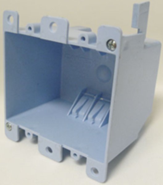 Picture of Cantex Industries 45559002 EZ25DOR 25 cu. in. PVC 2 Gang Old Work Electrical EZ Box