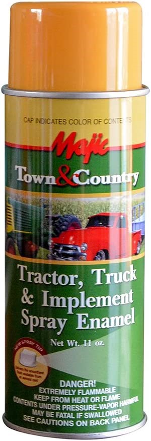 8-20962 11 oz Light Cat Yellow Tractor & Implement Spray Enamel