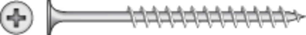 Hillman 401788864 6 x 2 in. Phillips Galvanized Deck Screw, 3500 Per Pack