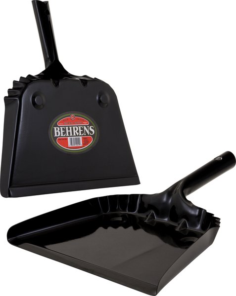 Picture of Behrens Manufacturing 176821999 BS810 12 in. Steel Dust Pan&#44; Black