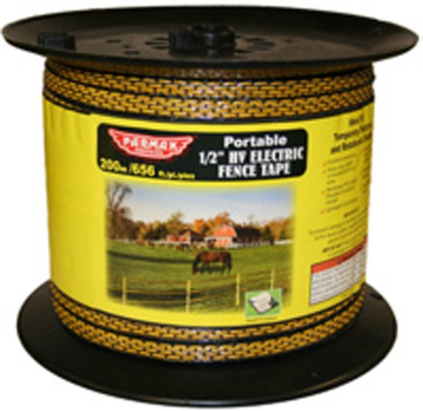 171 328 ft. Heavy Fence Tape, Yellow & Black