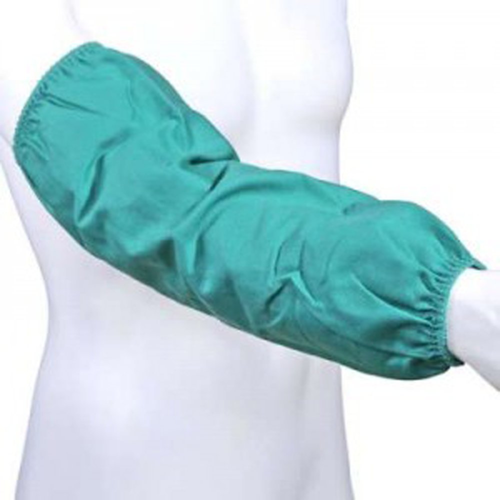 Picture of R3 Safety 900818030 18 in. Flame Retardant Green Sleeves