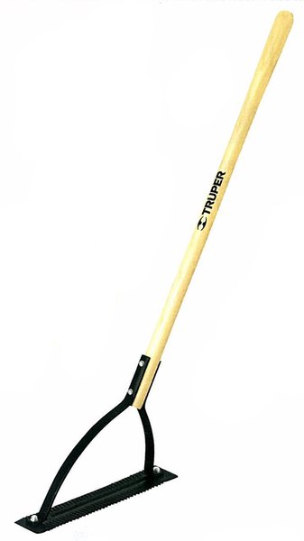 30307 30 in. Serrated Sharp Blade Weed Cutter with Wood Handle