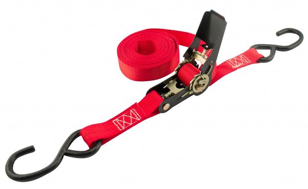 360240097 01400 1 in. x 15 ft. 500 lbs Ratchet Tie Down Strap