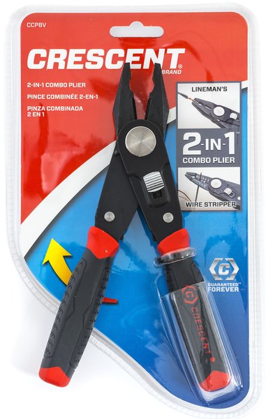 Picture of Apex Tool Group 67646091 CCP8V 2 in 1 Combo Linesman Plier & Wire Stripper