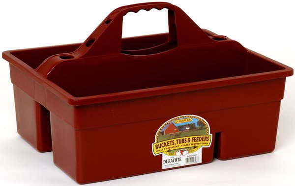 Picture of Miller Manufacturing 405060880 DT6 Plastic Dura Tote Box, Burgundy