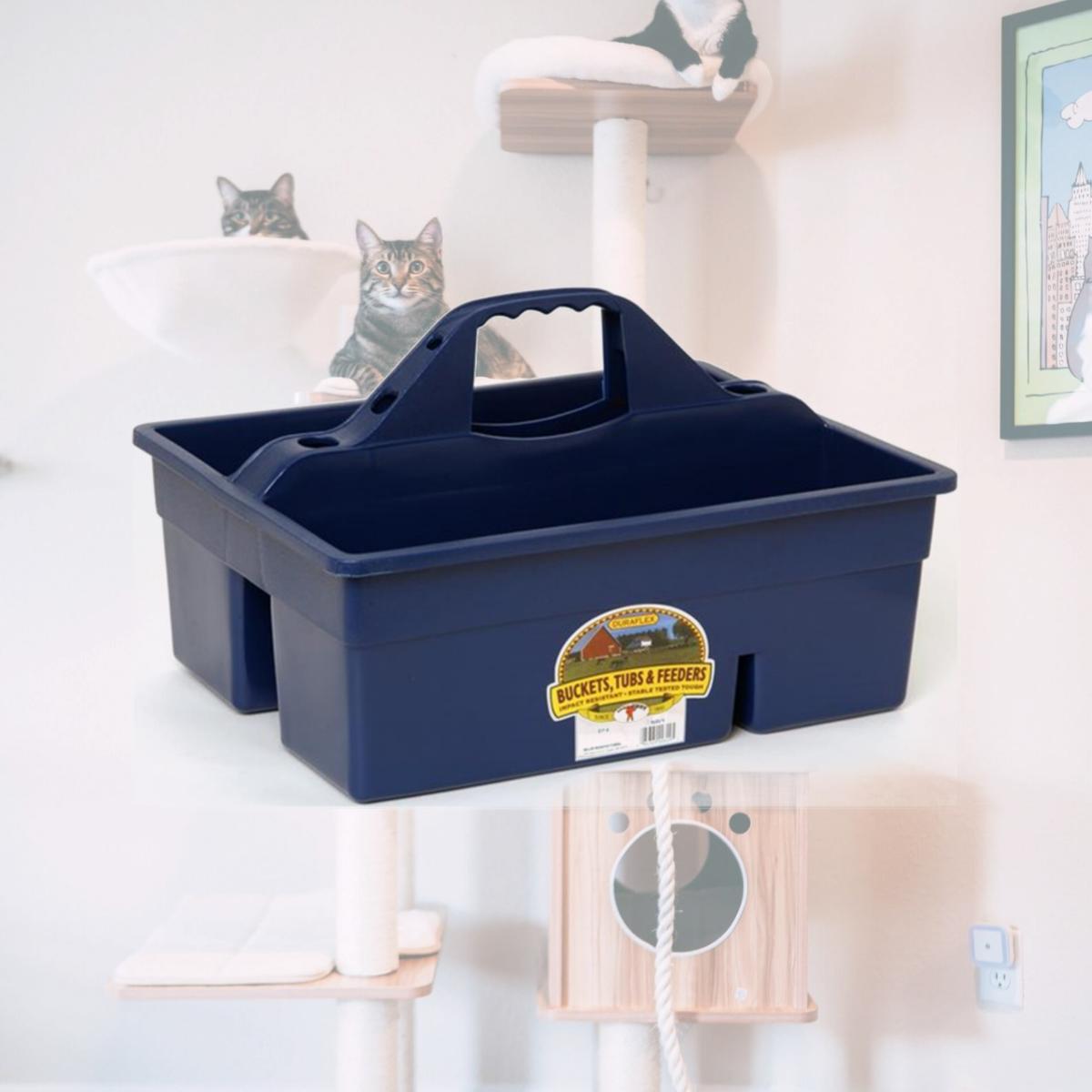 Picture of Miller Manufacturing 405060005 DT6 Plastic Dura Tote Box, Navy