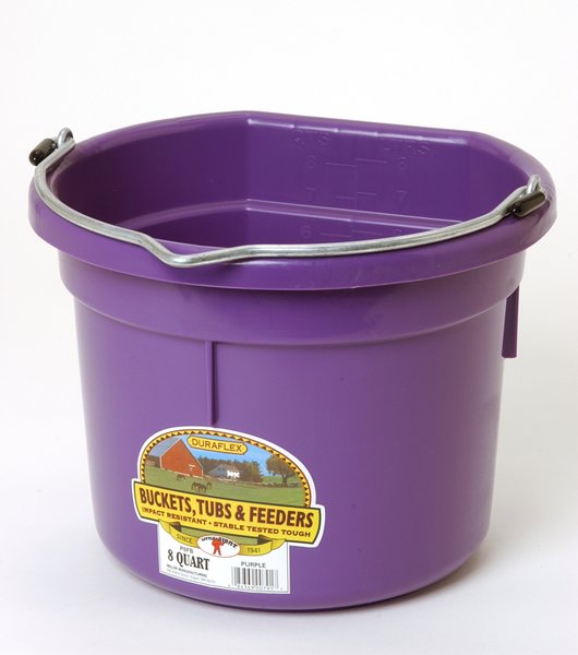 Picture of Miller Manufacturing 405043696 P8FB 8 qt. Bucket-Flat Back, Purple
