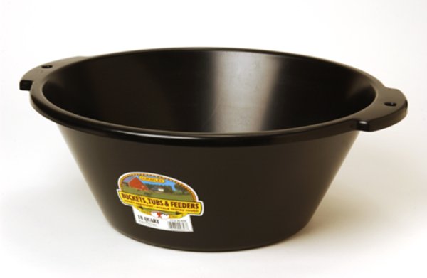 Picture of Miller Manufacturing 405018003 FP18 18 qt. Plastic Feed Pan&#44; Black