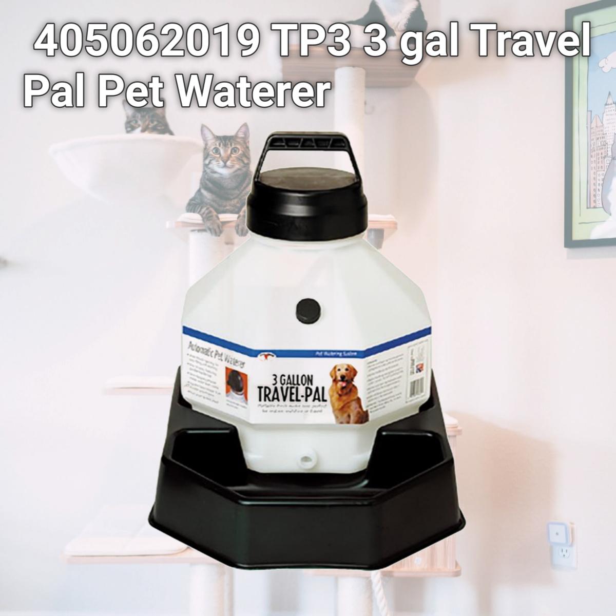 Picture of Miller Manufacturing 405062019 TP3 3 gal Travel Pal Pet Waterer