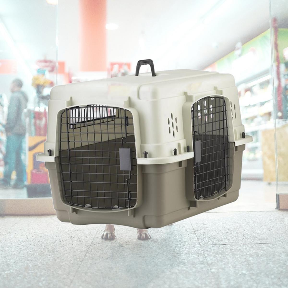 Picture of Miller Manufacturing 405072927 157292 19 x 20 x 28 in. Small Plastic Pet Crate