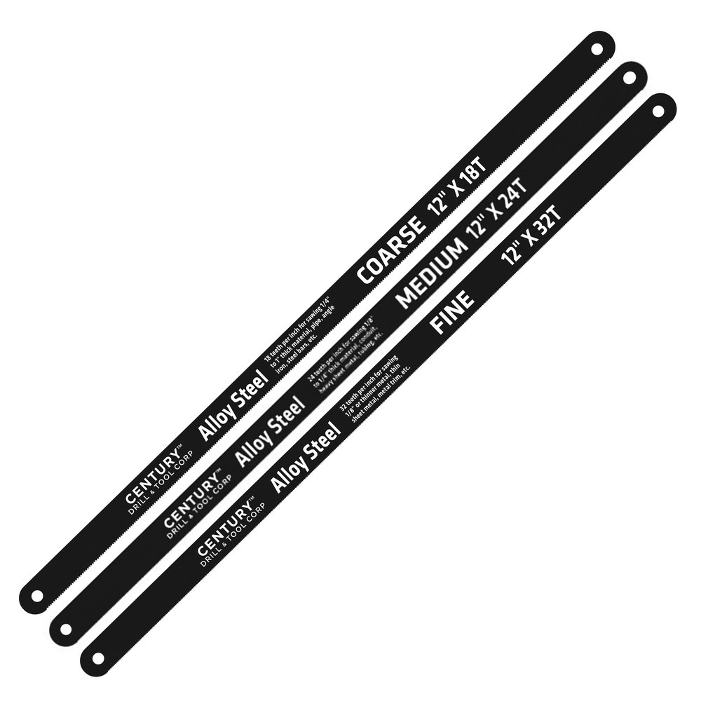 04336 Hacksaw Carbon 3 Blade Carded Set