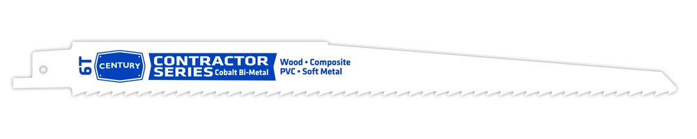 Picture of Century Drill & Tool 178390621 9 in. x 6T 07906 Contractor Reciprocating Blade Card