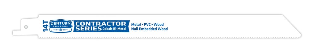 Picture of Century Drill & Tool 178391470 9 in. x 14T 07914 Contractor Reciprocating Blade Card