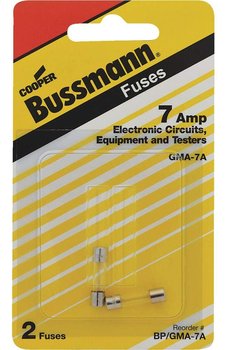 7A Fast Acting Glass Fuse  2 Count