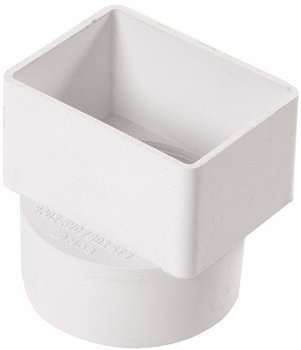 411250038 2 x 3 x 3 in. 9P03 Downspout Adapter