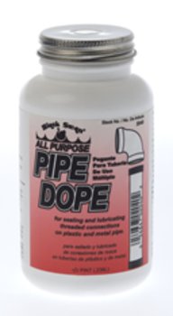 Picture of Black Swan Manufacturing 139203582 4 oz 02035 All Purpose Pipe Dope - Yellow