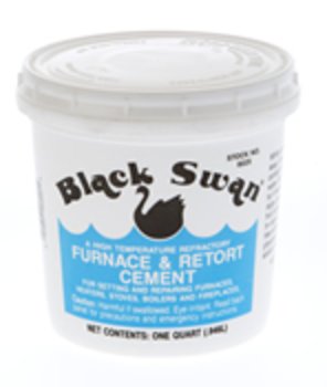 Picture of Black Swan Manufacturing 139202246 1 Pint Furnace & Retort Cement