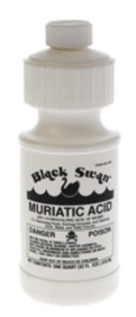 Picture of Black Swan Manufacturing 139201776 1 qt. Muriatic Acid