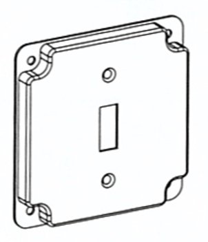Picture of Orbit Industries 570200279 4 x 0.5 in. 4401 Raised 1-Gang Cover - Toggle Switch