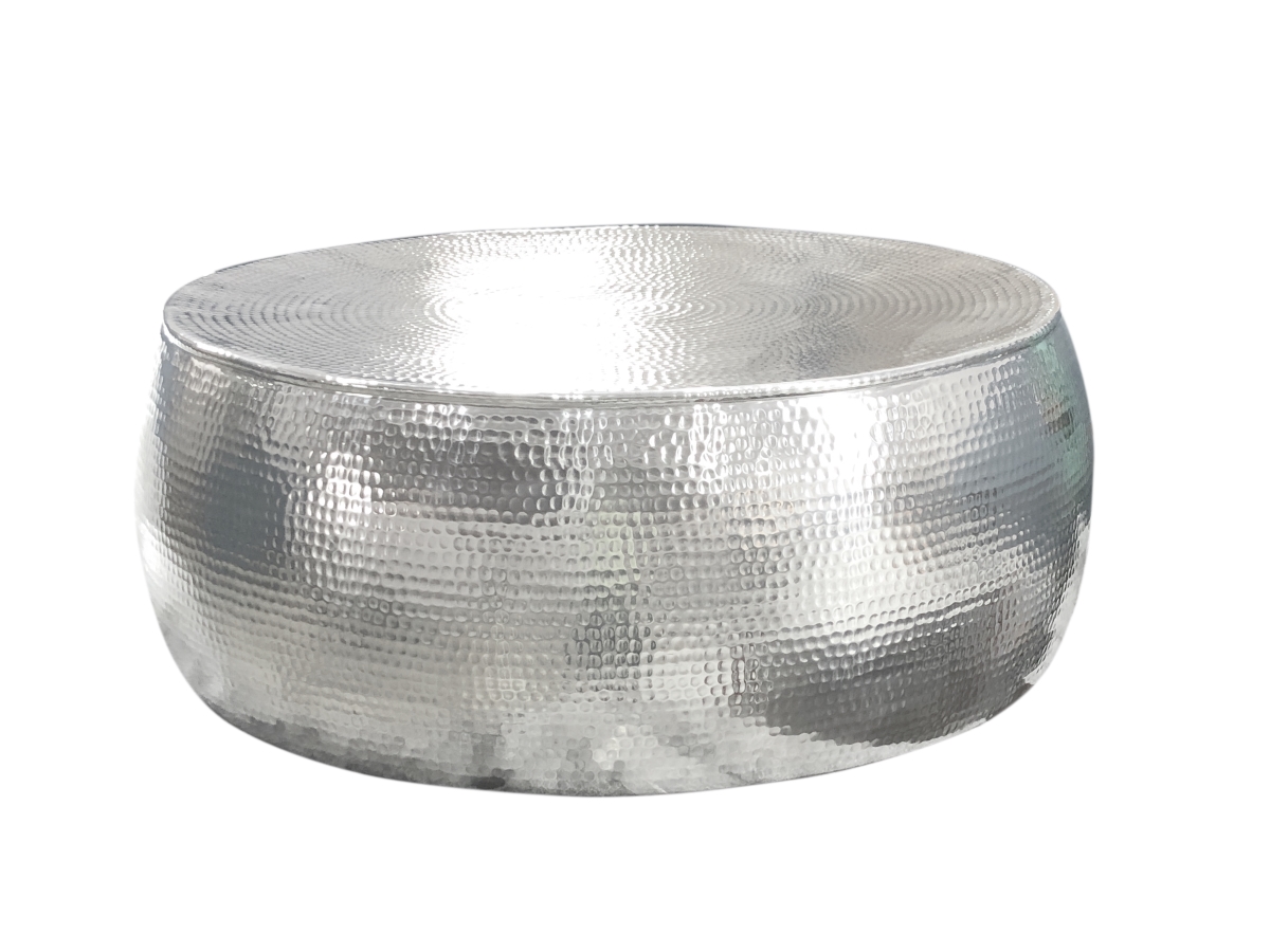 Picture of AH Home TB-1644 Cala Aluminium Hammered Coffee Table