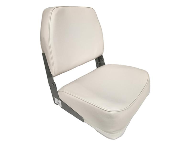 1003-AA 21.5 in. Fold Down High Back Boat Seat, White