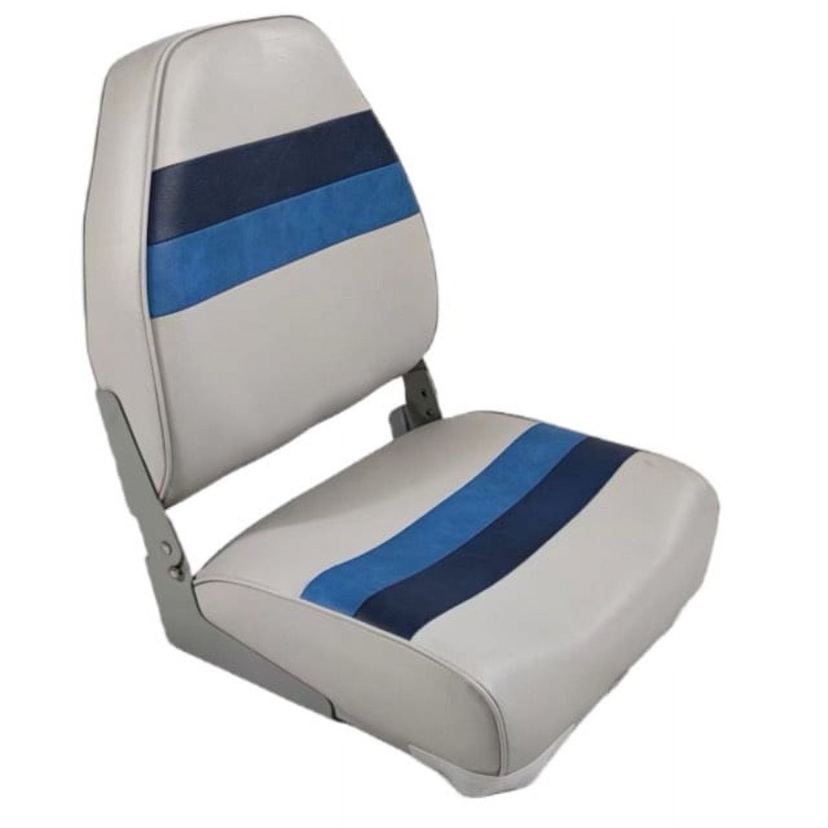 Picture of Horizon 3008-ABDK 21.75 in. Premium Series Pontoon Fold Down&#44; Gray&#44; Navy & Blue