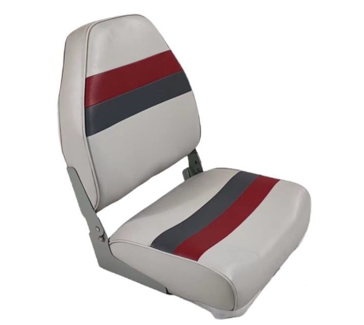 Picture of Horizon 3008-ABEC 21.75 in. Premium Series Pontoon Fold Down&#44; Gray&#44; Red & Charcoal