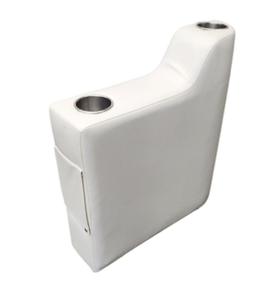 Picture of Horizon 3018-AA 27.25 in. Premium Series Left Hand Pontoon Armrest&#44; White