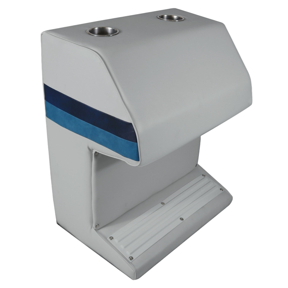 Picture of Horizon 3023-ABDK 27.75 in. Premium Series Steering Console&#44; Helm Gray&#44; Navy & Blue
