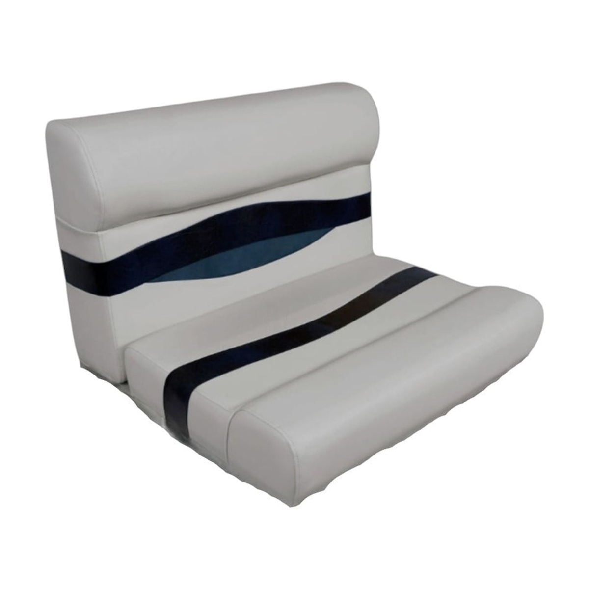 Horizon Manufacturing Elite Series 28" Lounge with Base - Grey /Navy/Blue in Charcoal | Camping World