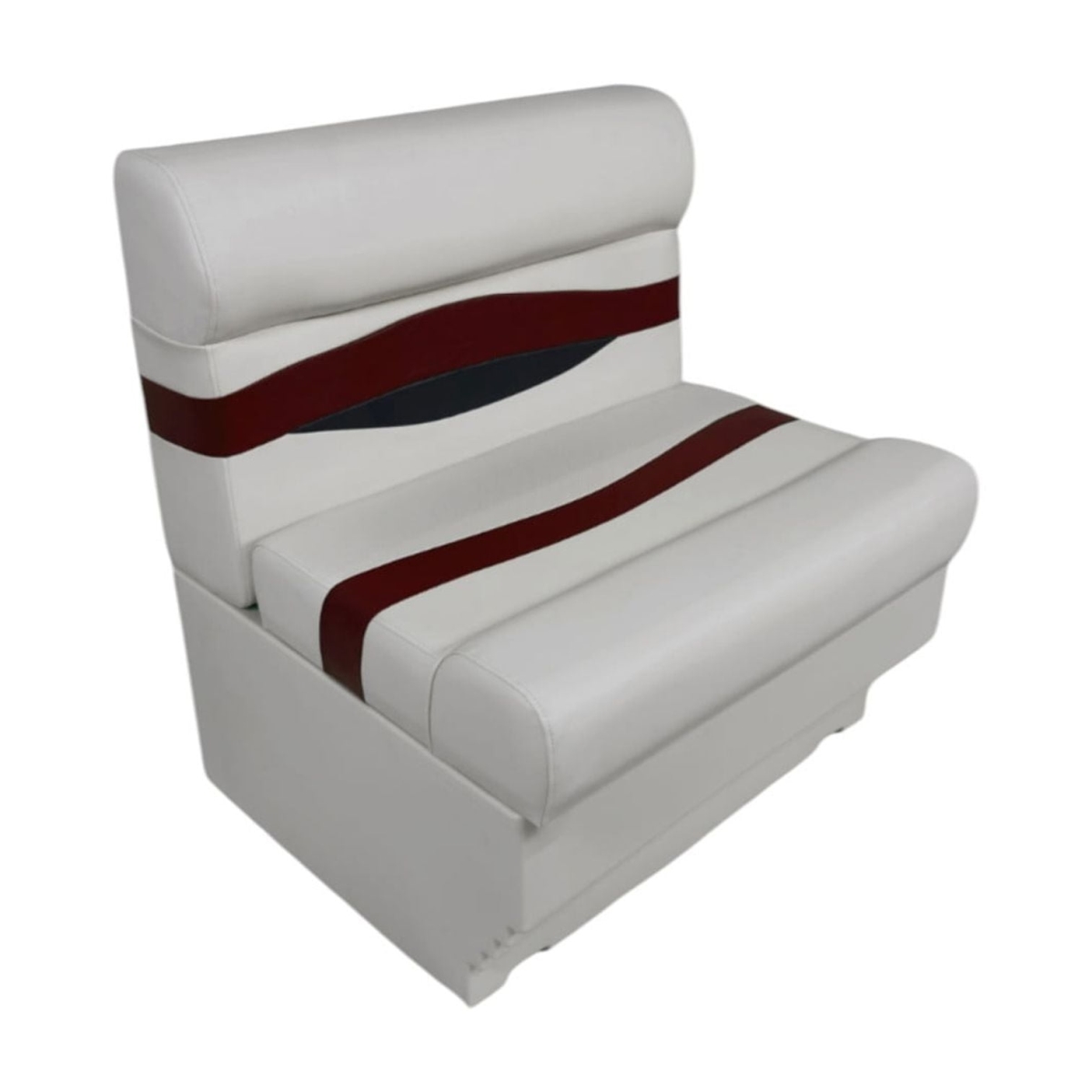 3200-3009-ABEC 28 in. Elite Series Lounge with Base Gray, Red & Charcoal