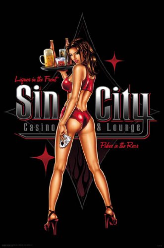 Picture of Hot Stuff 2543-08x10-AL 8 x 10 in. Sin City Poster Print
