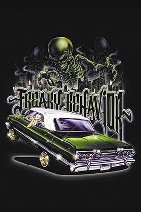 Picture of Hot Stuff 1091-08x10-LO 8 x 10 in. Freaky Behavior Lowrider Poster Print