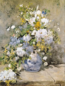 Picture of Hot Stuff 2003-11x14-GC 11 x 14 in. Spring Bouquet Poster Print by Renoir