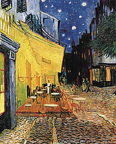 Picture of Hot Stuff 2066-11x14-GC 11 x 14 in. Sidewalk Cafe Poster Print by Van Gogh