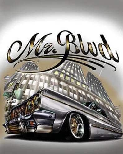 Picture of Hot Stuff 1054-08x10-LO 8 x 10 in. Mr Blvd Lowrider Poster Print