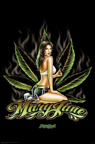 Picture of Hot Stuff 2542-08x10-AL 8 x 10 in. Mary Jane Poster Print