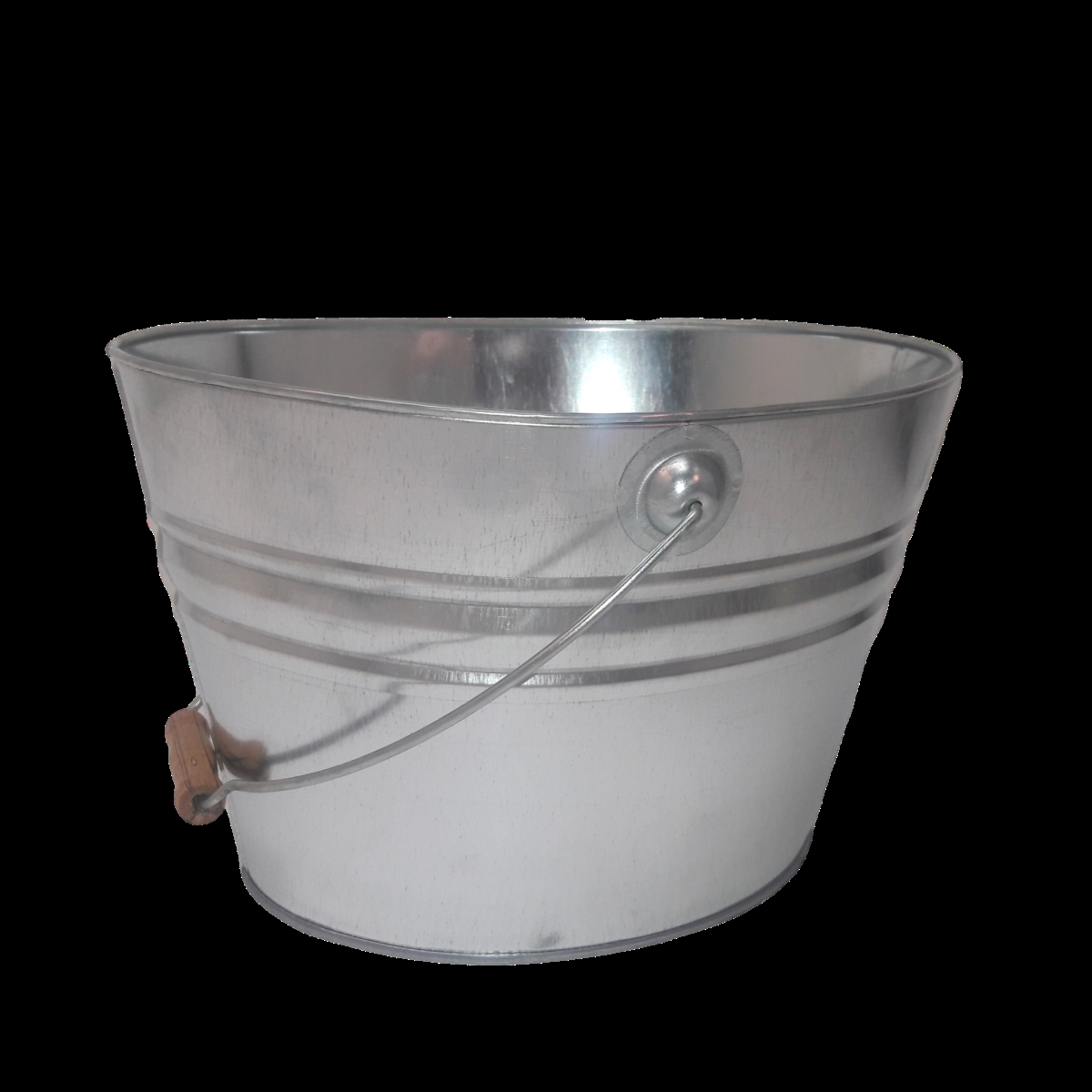 Enameled Galvanized Steel Fun Pail-Bucket-Planter